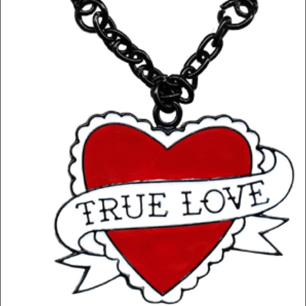 Sourpuss True Love Heart Necklace